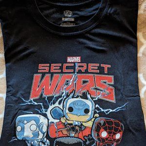 Funko style Marvel Secret Wars tee
